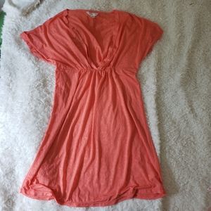 hula moon x jams world • leopard print swim coverup dress